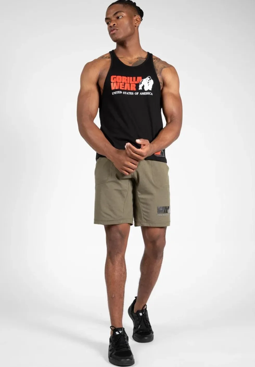 Gorilla Wear Classic Tank Top - Zwart