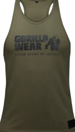 Gorilla Wear Classic Tank Top - Legergroen