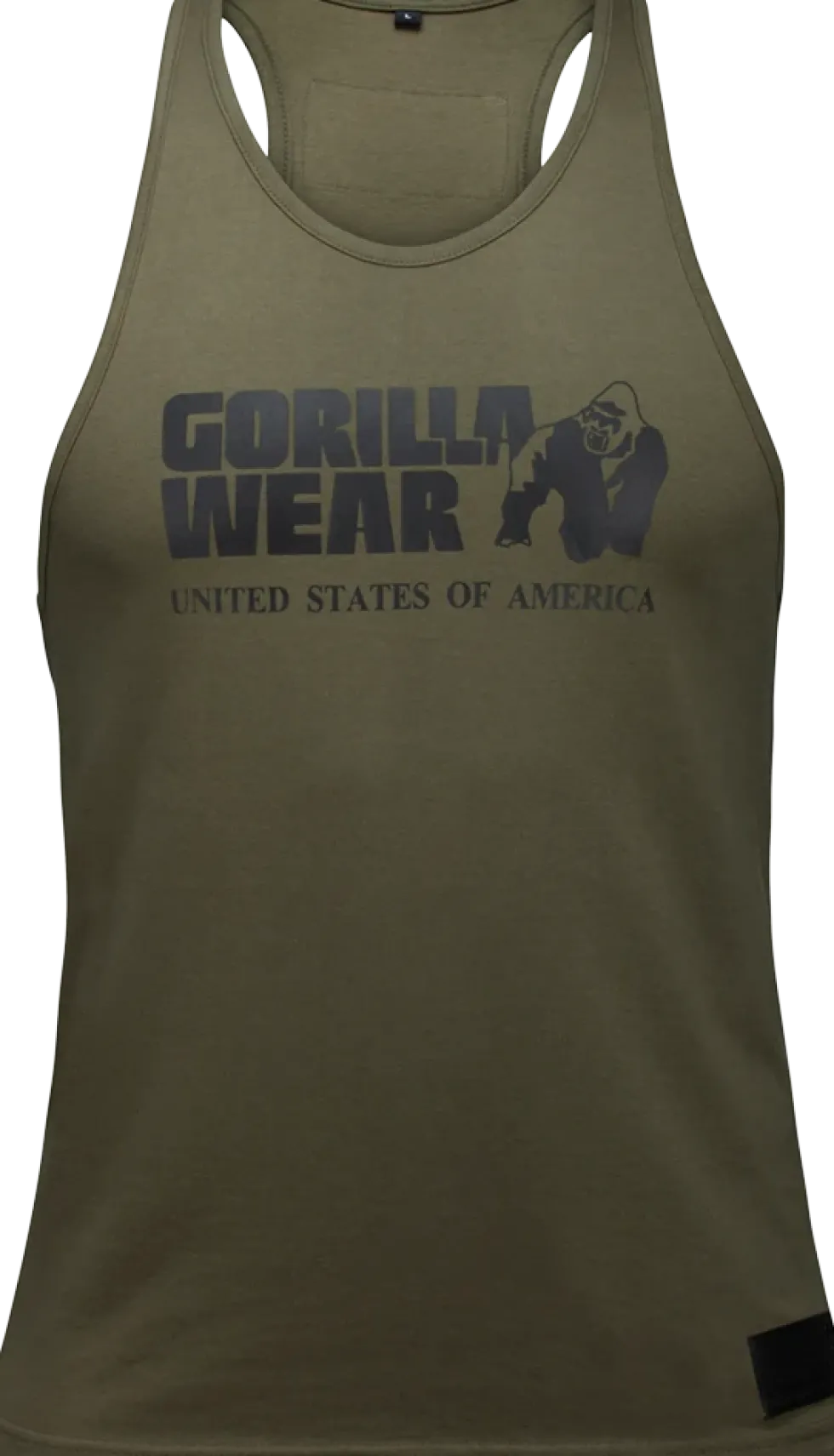 Gorilla Wear Classic Tank Top - Legergroen
