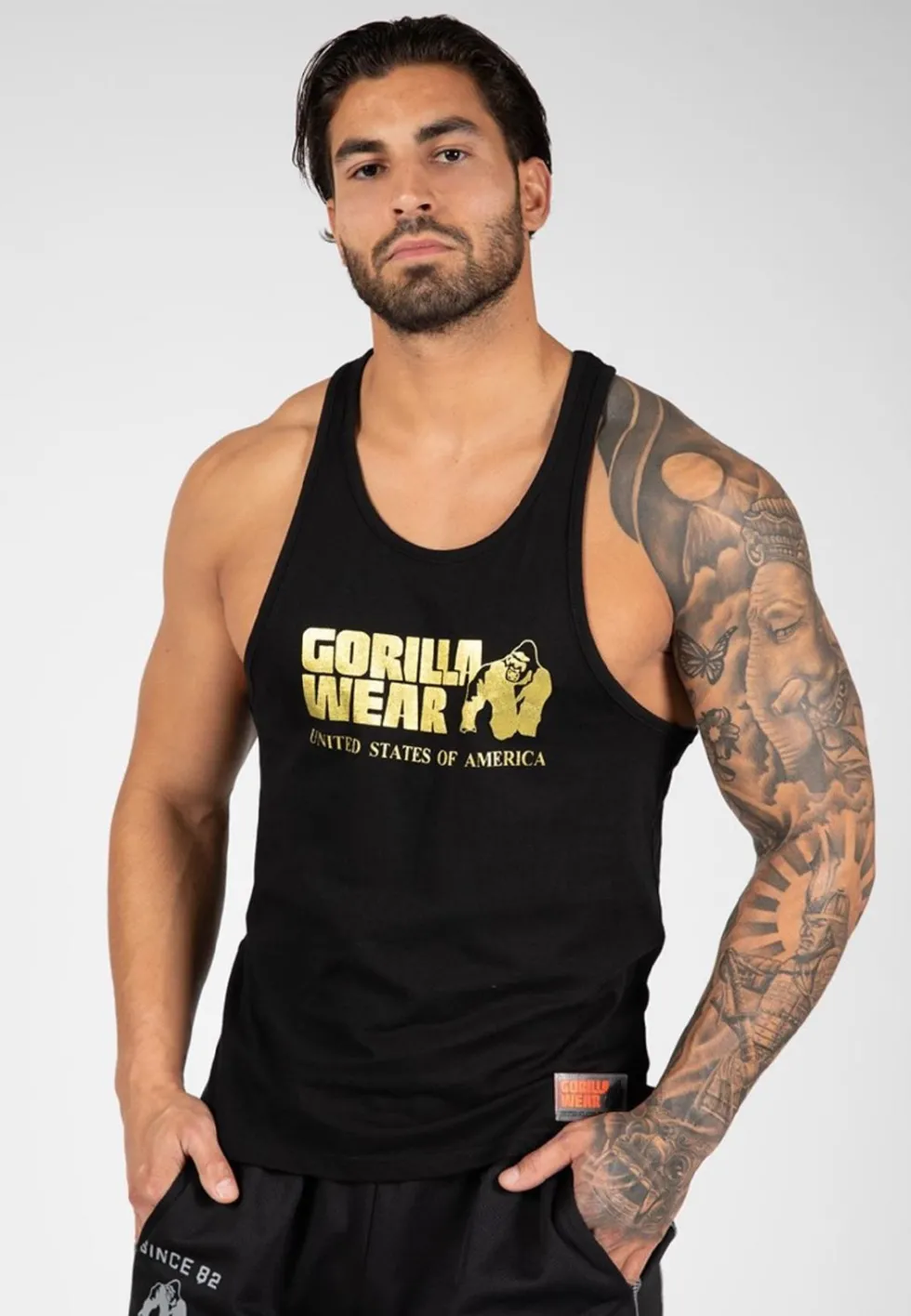 Gorilla Wear Classic Tank Top - Goud