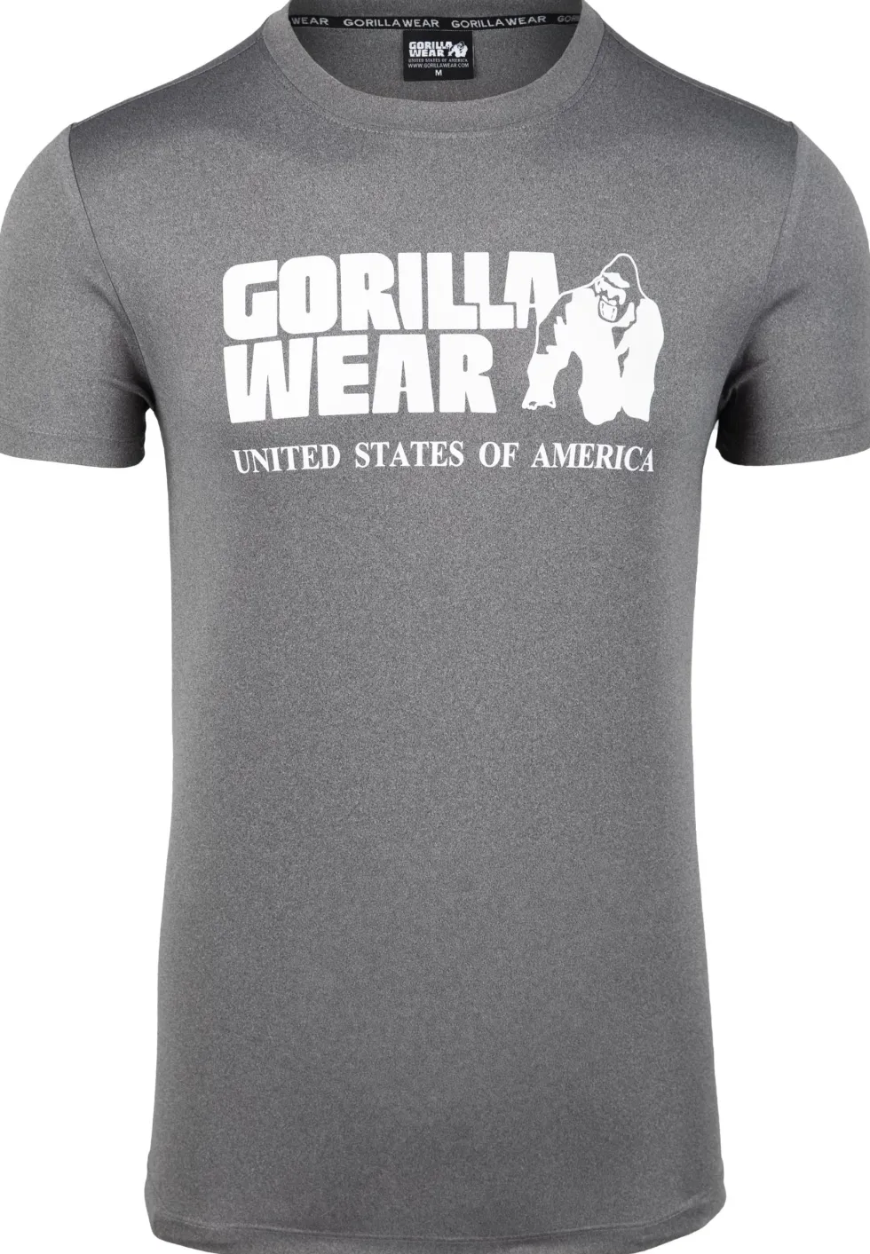 Gorilla Wear Classic Training T-shirt - Grijs Gemêleerd