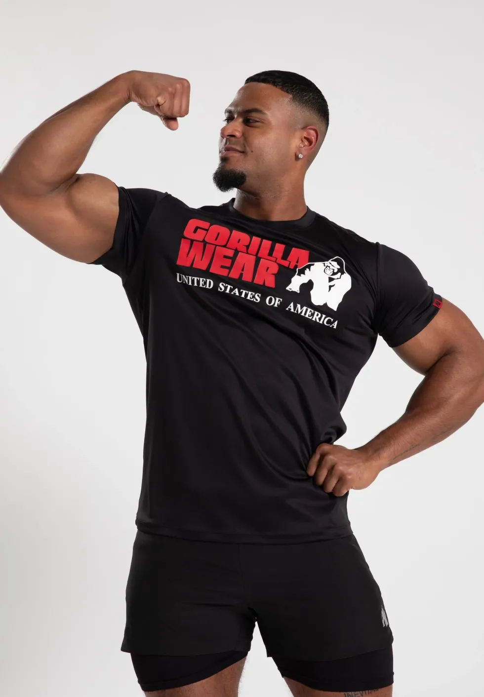 Gorilla Wear Classic Training T-shirt - Zwart