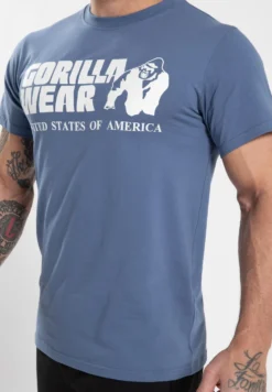 Gorilla Wear Classic T-shirt - Coronet Blauw