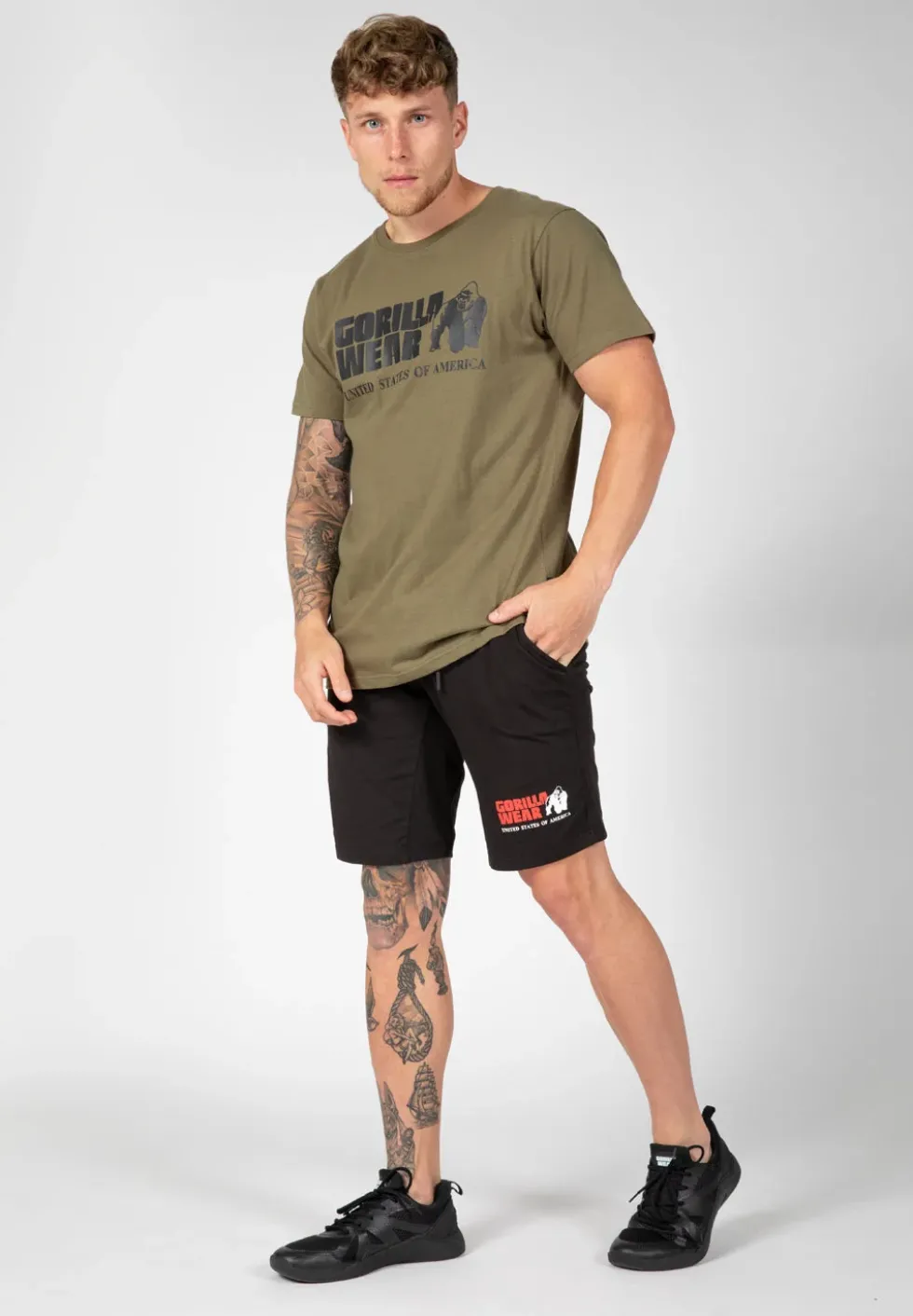 Gorilla Wear Classic T-shirt - Legergroen