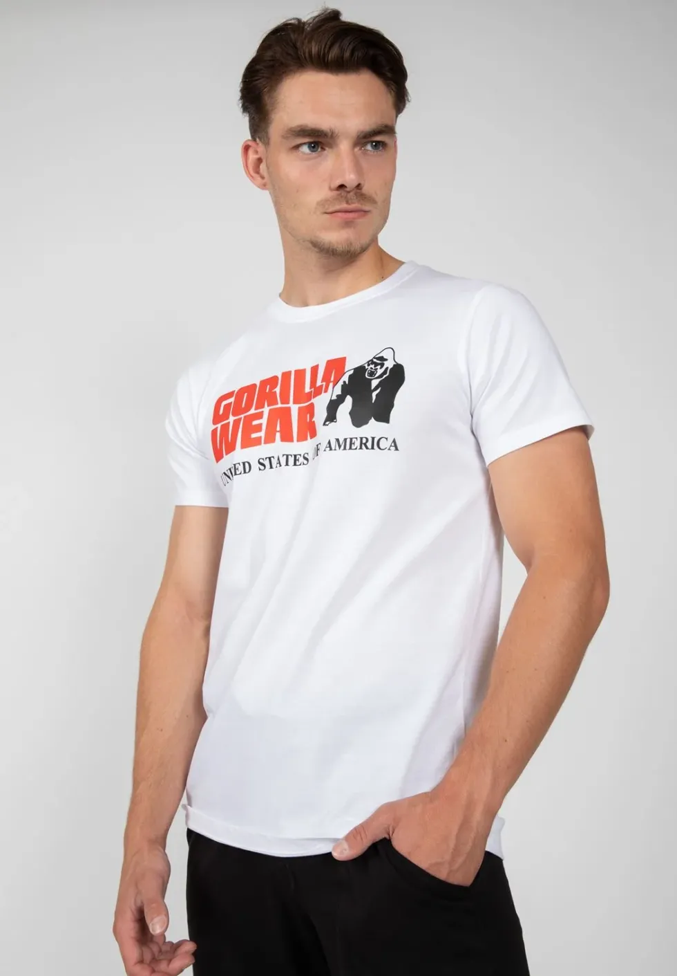 Gorilla Wear Classic T-shirt - Wit