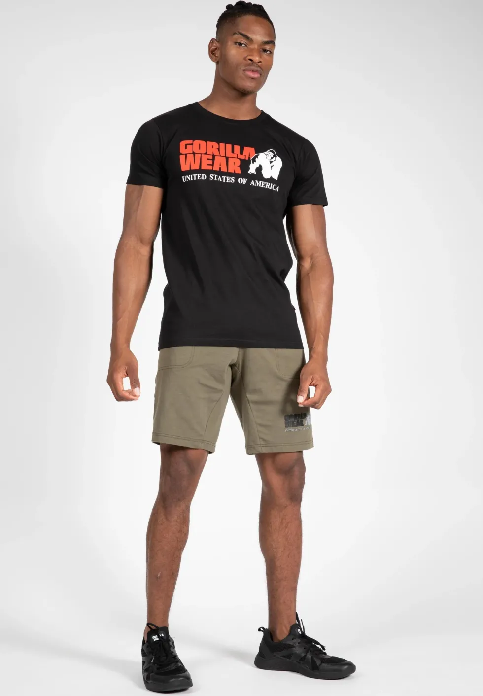 Gorilla Wear Classic T-shirt - Zwart