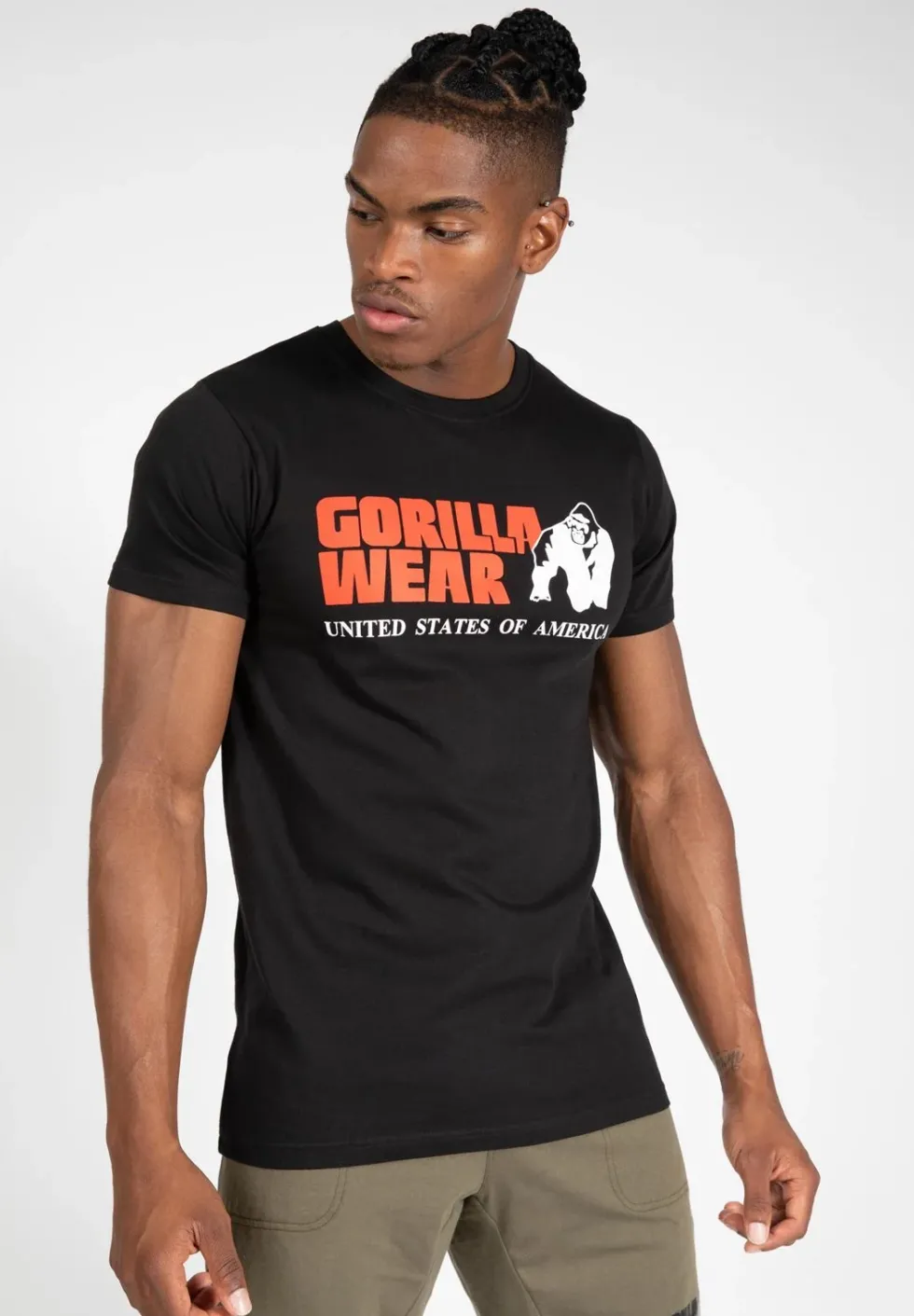 Gorilla Wear Classic T-shirt - Zwart