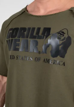 Gorilla Wear Classic Work Out Top - Legergroen