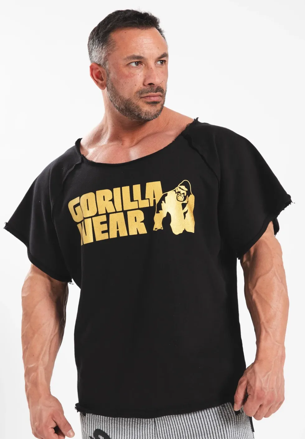 Gorilla Wear Classic Work Out Top - Zwart/Goud