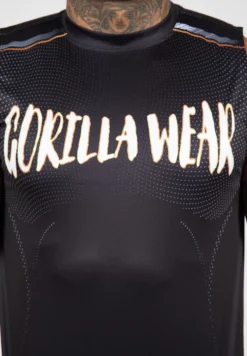 Gorilla Wear Clayton Tank Top - Zwart/Goud