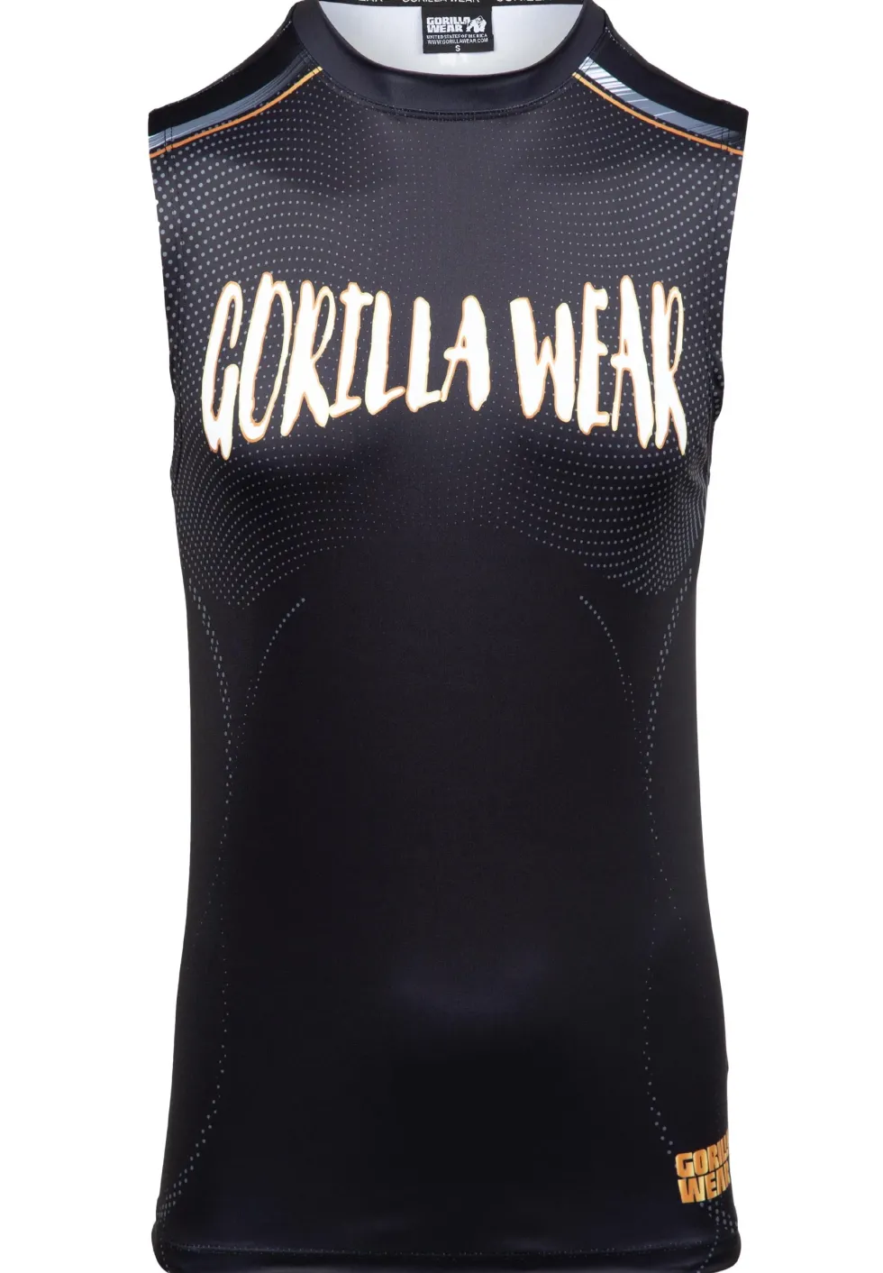 Gorilla Wear Clayton Tank Top - Zwart/Goud