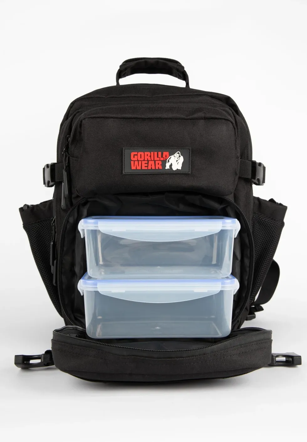 Gorilla Wear Clyde Meal Prep Rugzak - Sporttas - Zwart