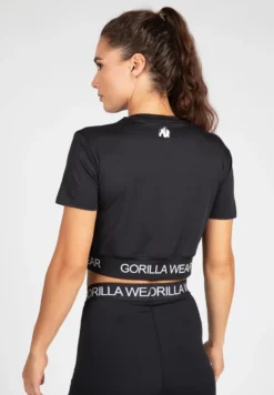 Gorilla Wear Colby Cropped T-shirt - Zwart