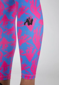 Gorilla Wear Colby Legging - Blauw/Roze