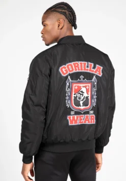 Gorilla Wear Covington Bomber Jacket - Zwart