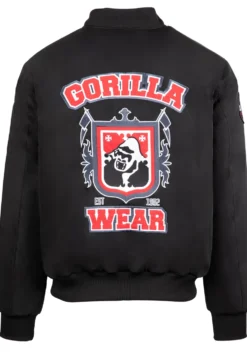 Gorilla Wear Covington Bomber Jacket - Zwart