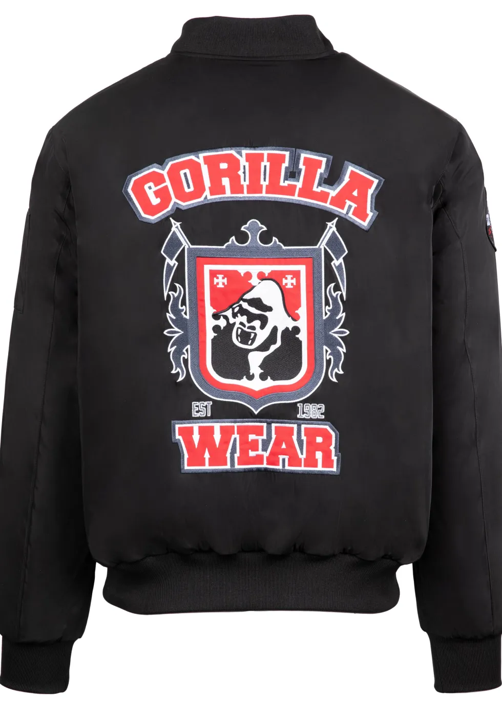 Gorilla Wear Covington Bomber Jacket - Zwart