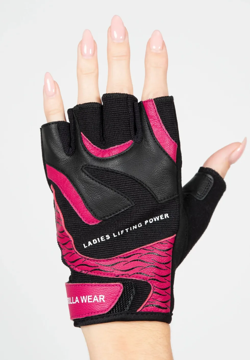 Gorilla Wear Dames Fitness Handschoenen 2.0 - Zwart/Roze