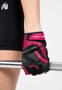 Gorilla Wear Dames Fitness Handschoenen 2.0 - Zwart/Roze