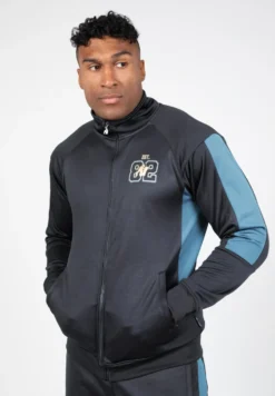 Gorilla Wear Devon Trainingsjas - Grijs/Blauw