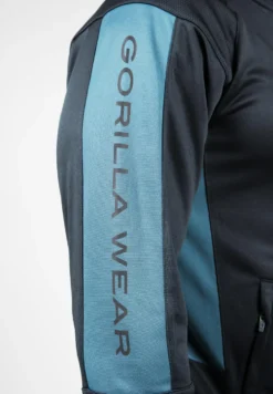 Gorilla Wear Devon Trainingsjas - Grijs/Blauw