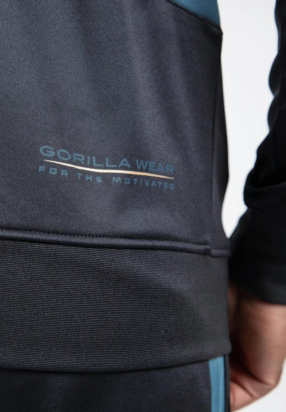 Gorilla Wear Devon Trainingsjas - Grijs/Blauw