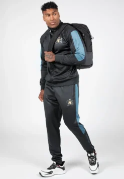 Gorilla Wear Devon Trainingsjas - Grijs/Blauw