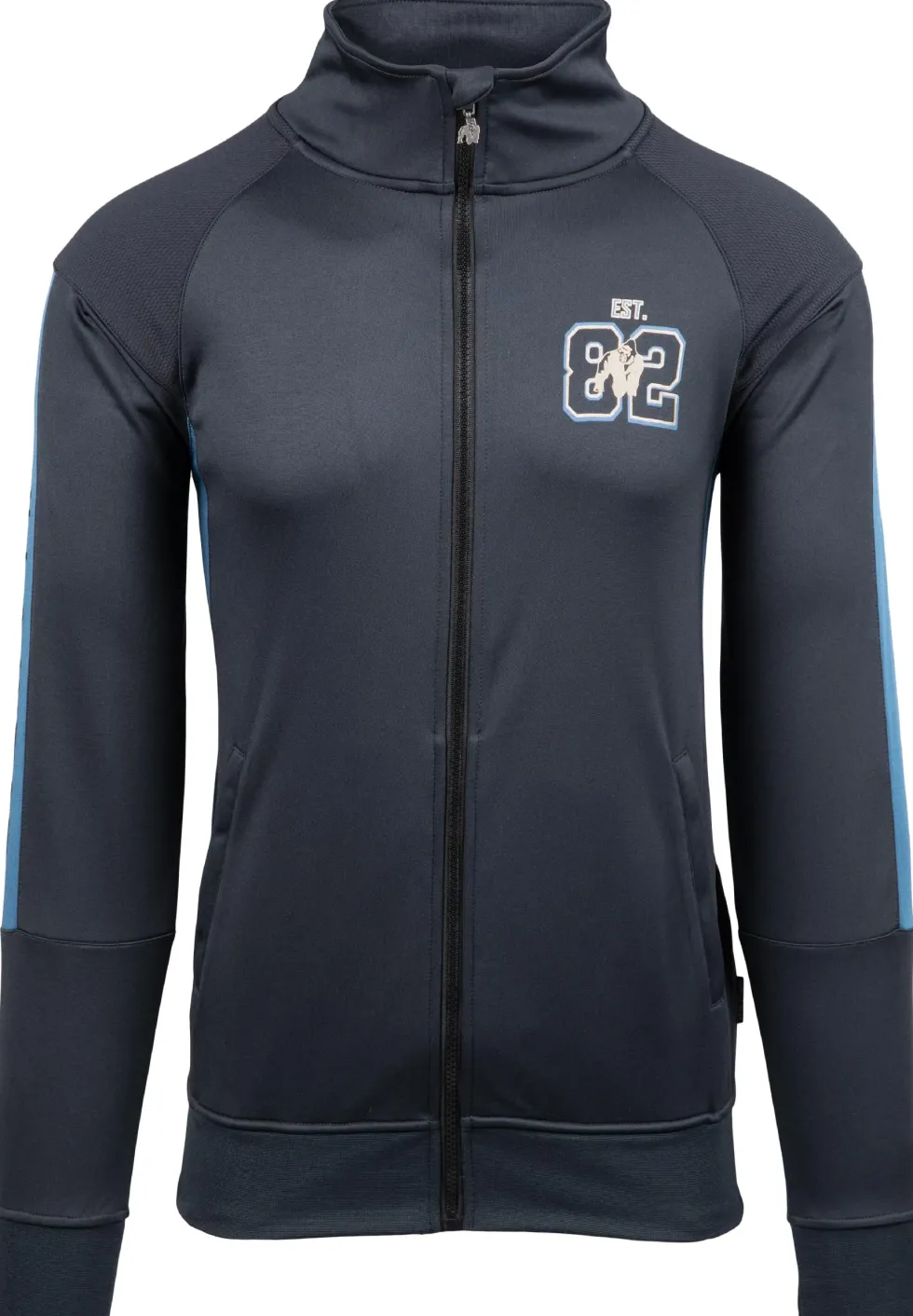 Gorilla Wear Devon Trainingsjas - Grijs/Blauw