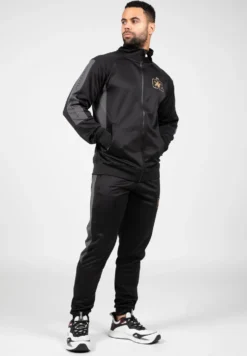 Gorilla Wear Devon Trainingsjas - Zwart/Grijs