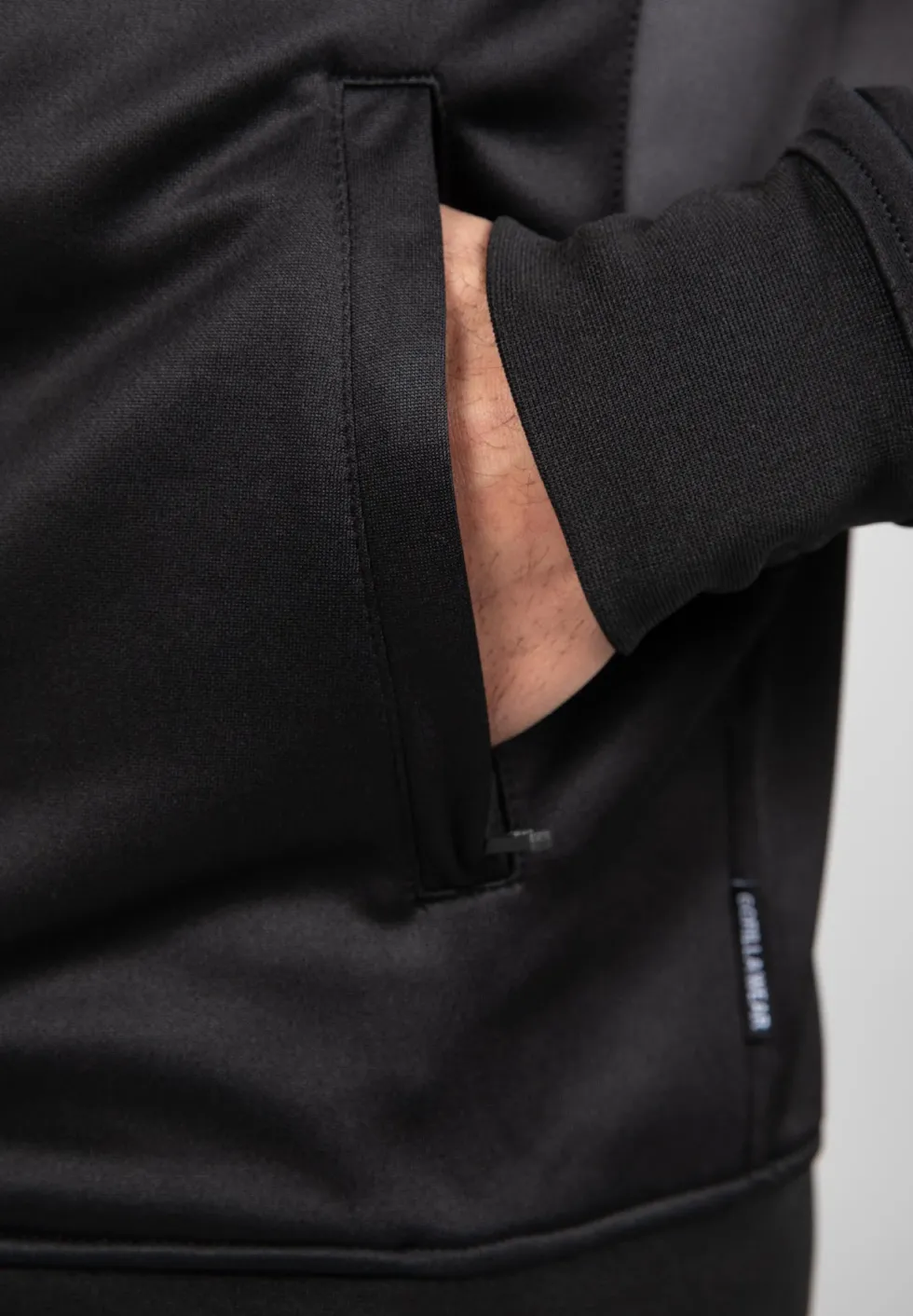 Gorilla Wear Devon Trainingsjas - Zwart/Grijs