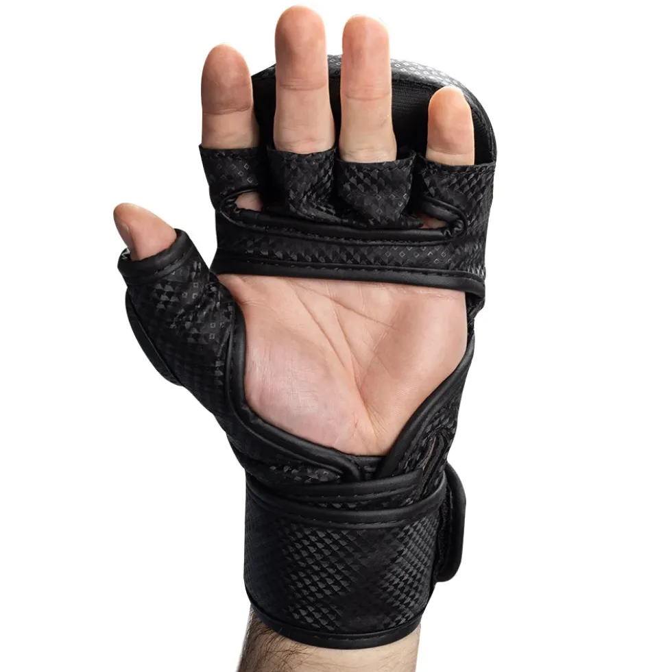 Gorilla Wear Ely MMA Bokshandschoenen - Zwart/Wit