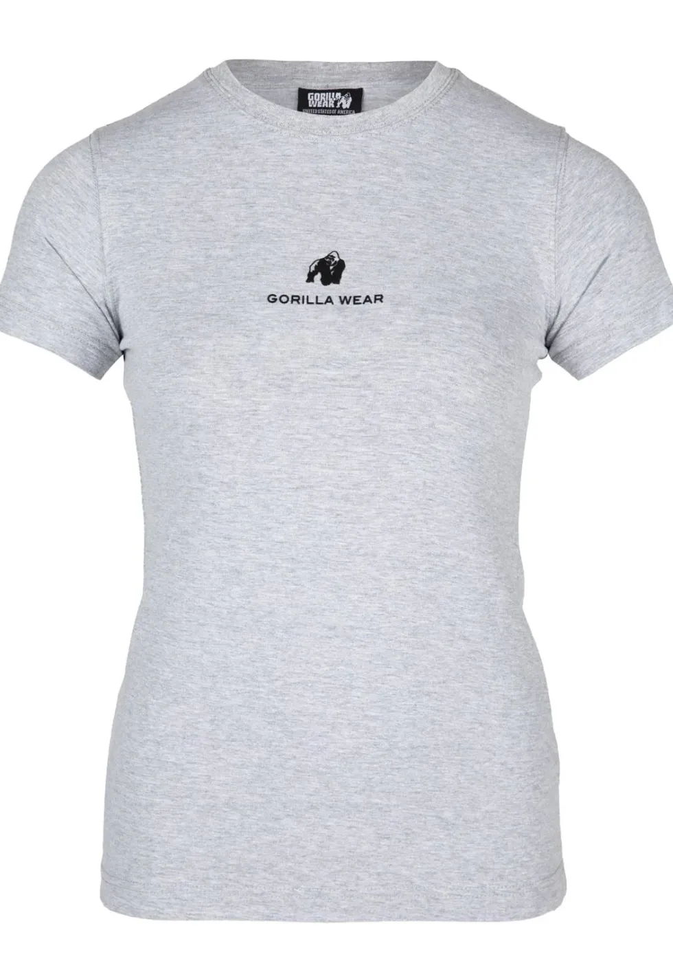 Gorilla Wear Estero T-Shirt - Grijs Gemeleerd