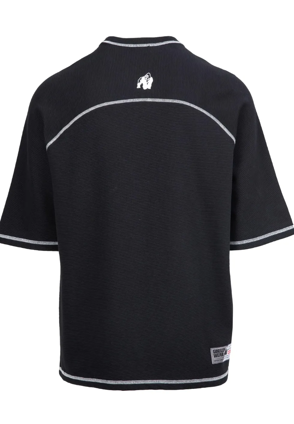 Gorilla Wear Finley Oversized T-shirt - Zwart/Grijs
