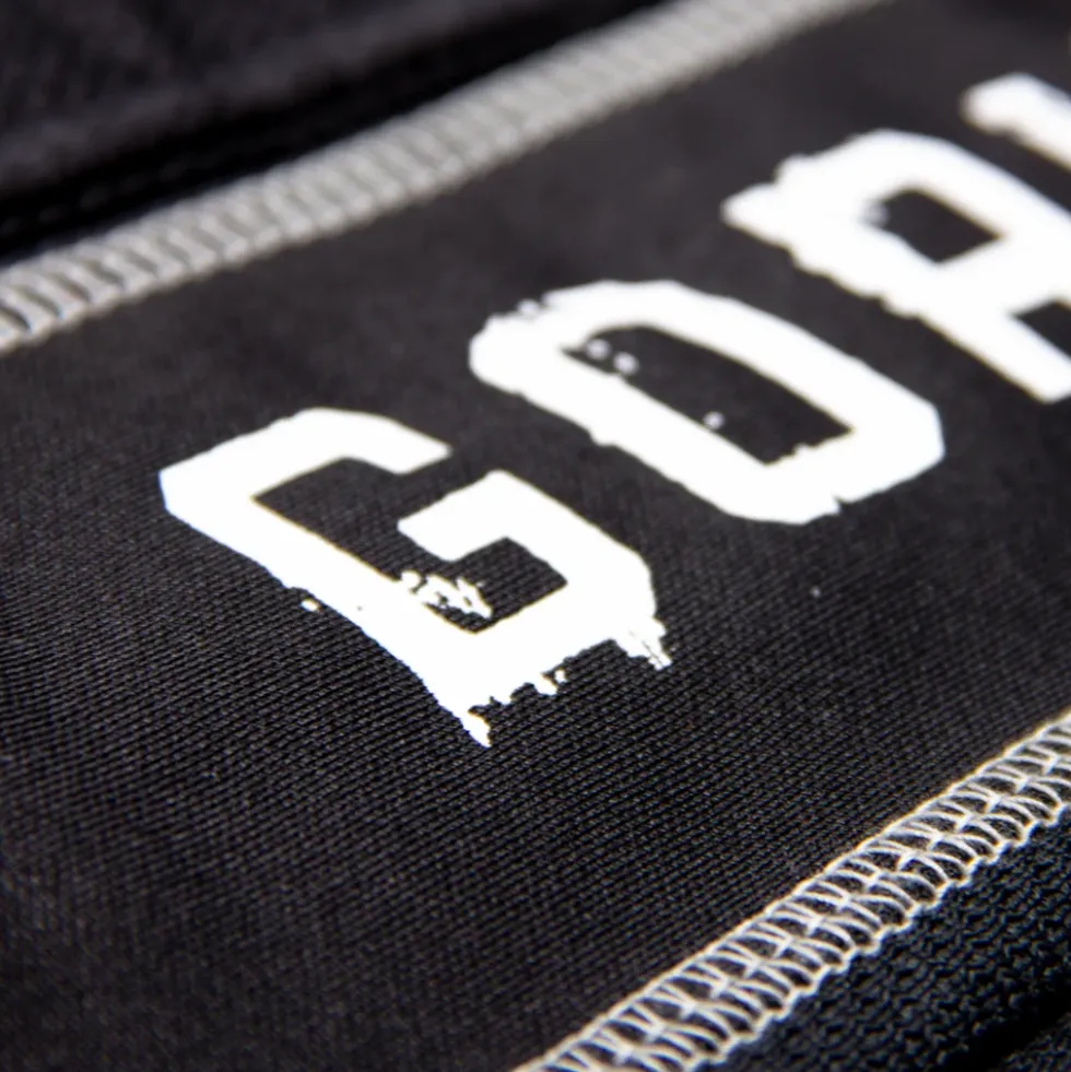 Gorilla Wear Functional Mesh Trainingsbroek - Zwart/Wit