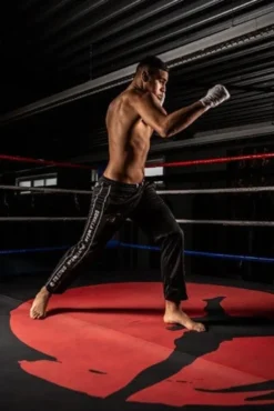 Gorilla Wear Functional Mesh Trainingsbroek - Zwart/Wit
