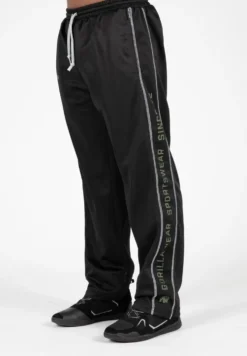 Gorilla Wear Functional Mesh Trainingsbroek - Zwart/Groen