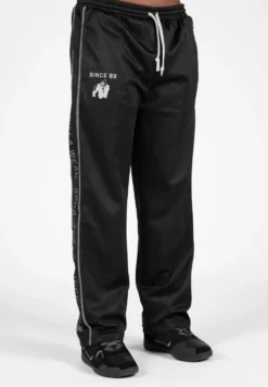 Gorilla Wear Functional Mesh Trainingsbroek - Zwart/Groen