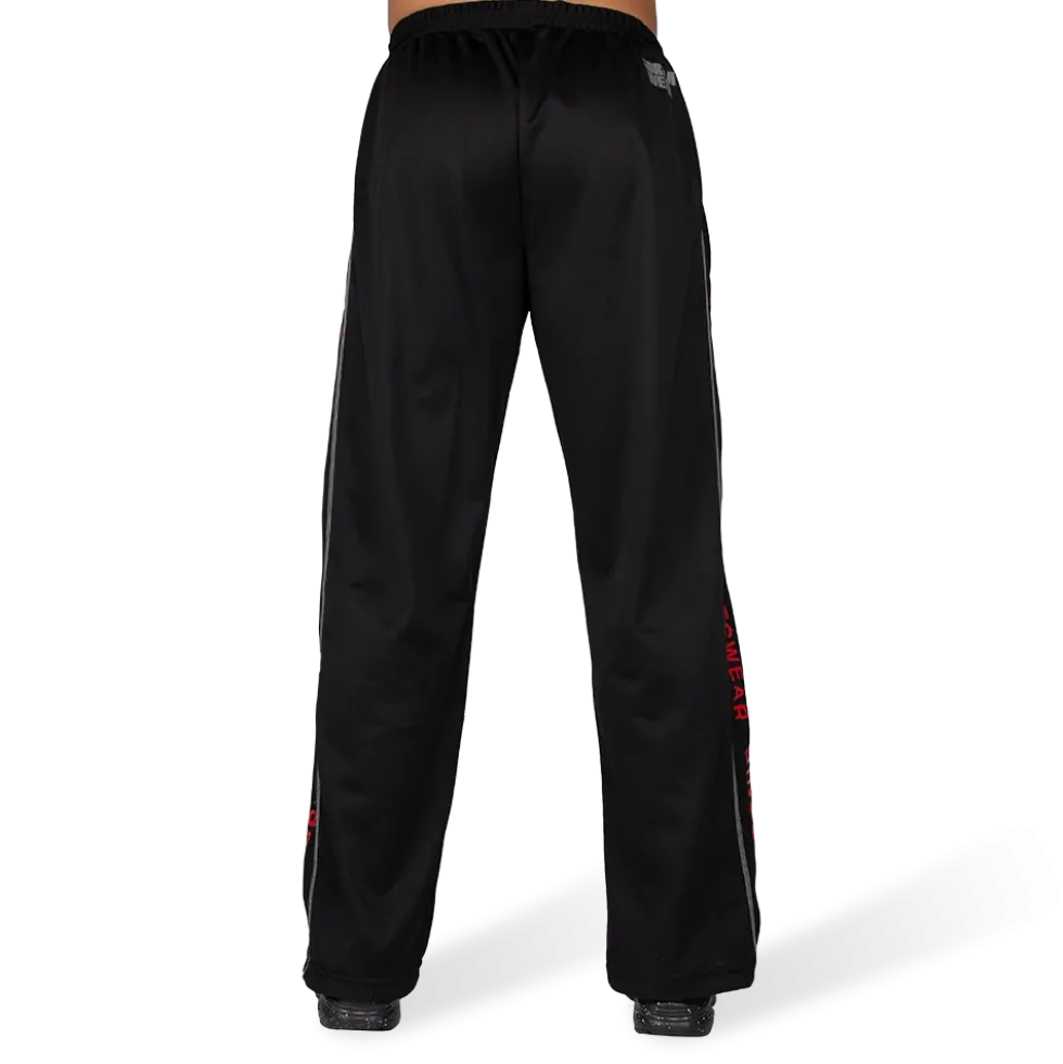 Gorilla Wear Functional Mesh Trainingsbroek - Zwart/Rood