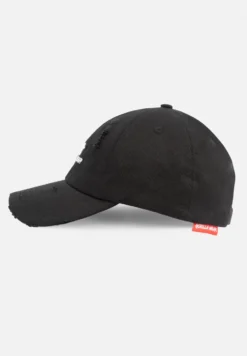 Gorilla Wear Galway Distressed Cap - Pet - Zwart