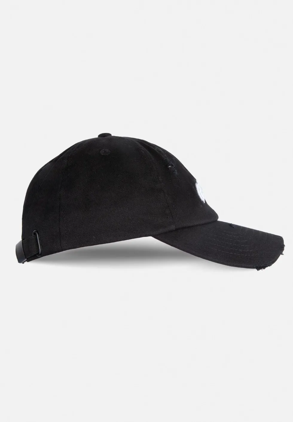 Gorilla Wear Galway Distressed Cap - Pet - Zwart