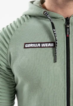 Gorilla Wear Georgia Vest met Capuchon - Groen