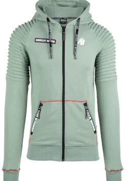 Gorilla Wear Georgia Vest met Capuchon - Groen