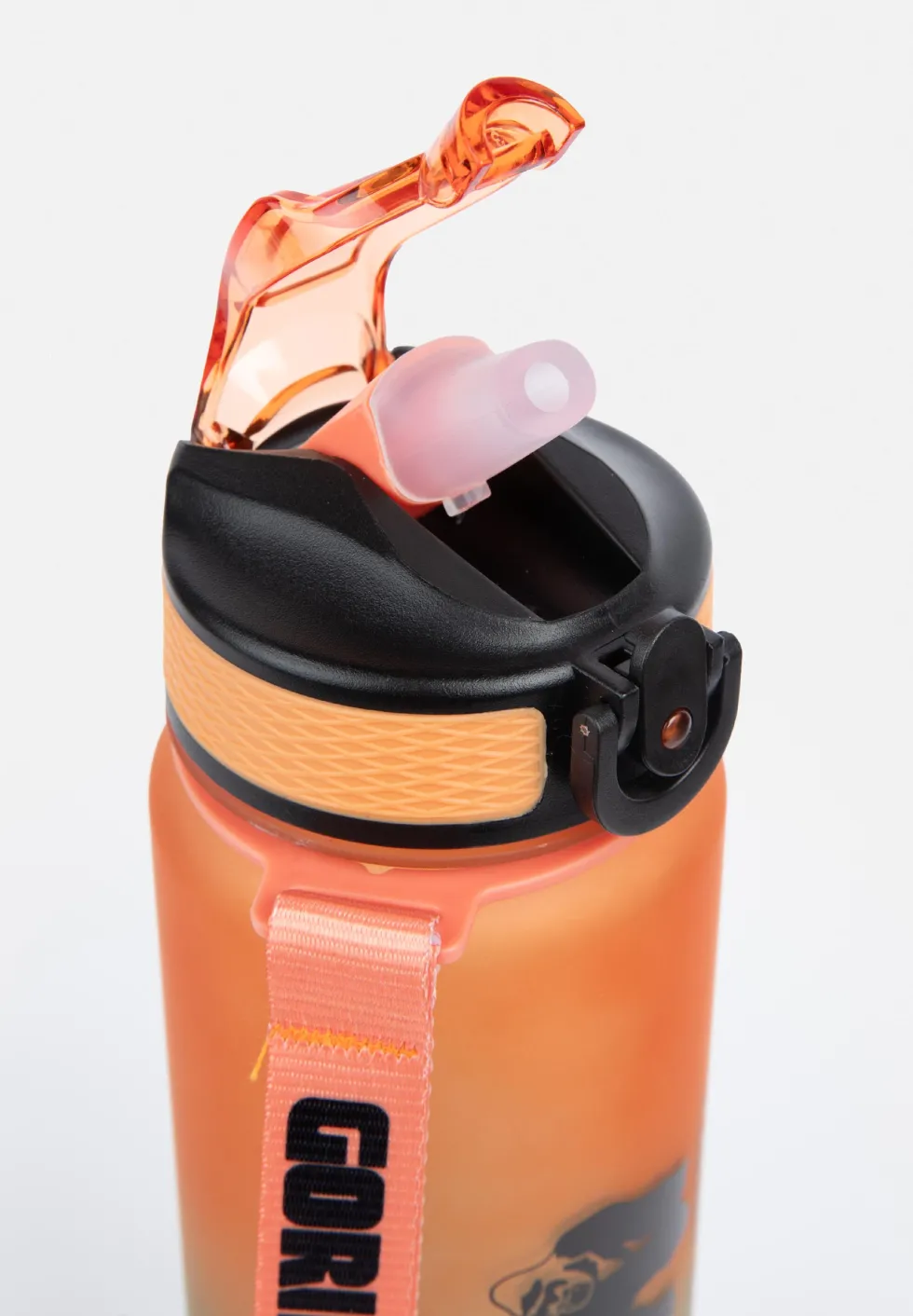 Gorilla Wear Gradient Waterfles - 1000 ml - Groen/Oranje