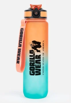 Gorilla Wear Gradient Waterfles - 1000 ml - Groen/Oranje