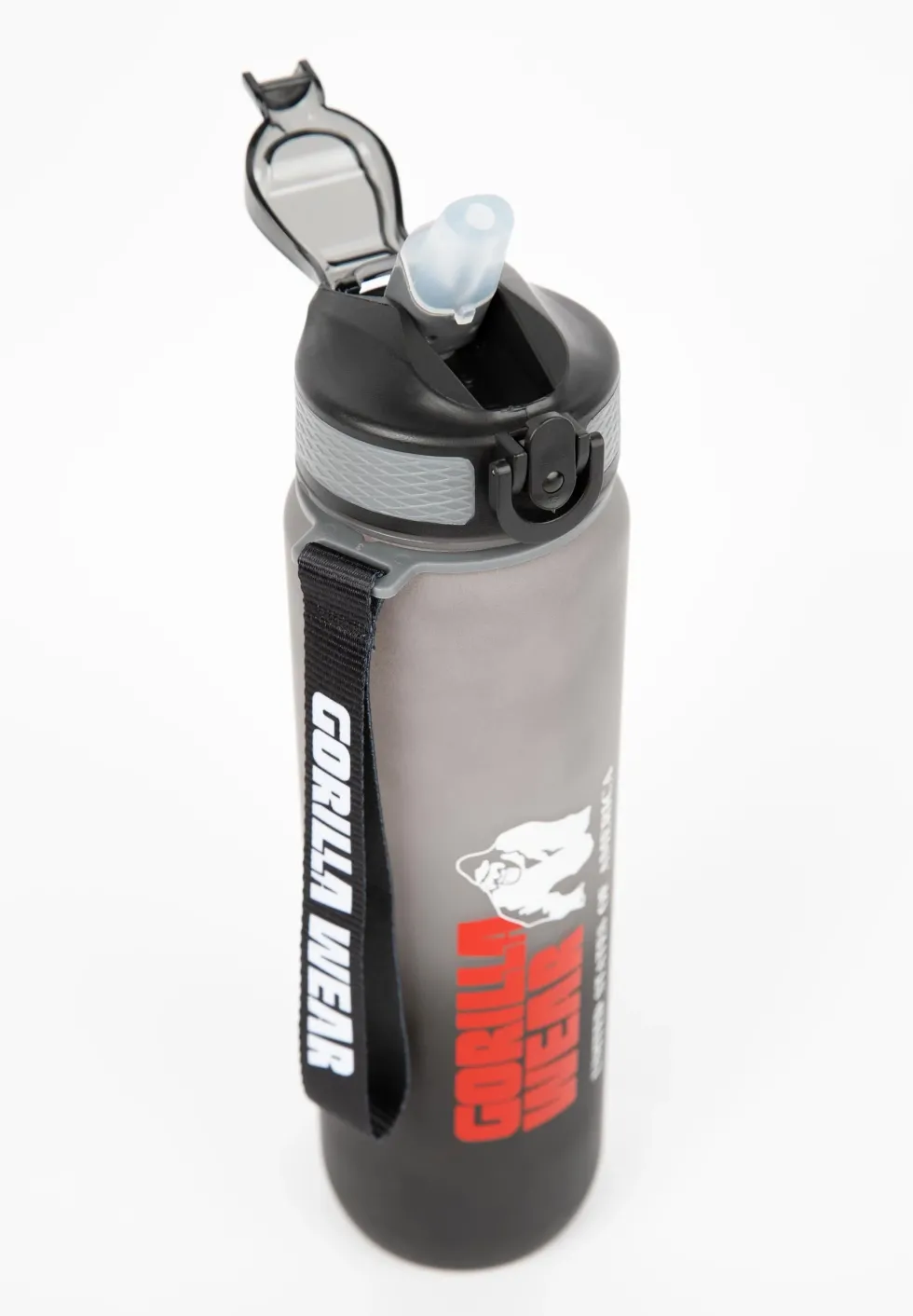 Gorilla Wear Gradient Waterfles - 1000 ml - Zwart/Grijs