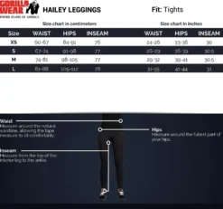 Gorilla Wear Hailey Leggings - Zwart