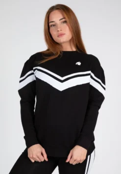 Gorilla Wear Hailey Oversized Sweater - Zwart