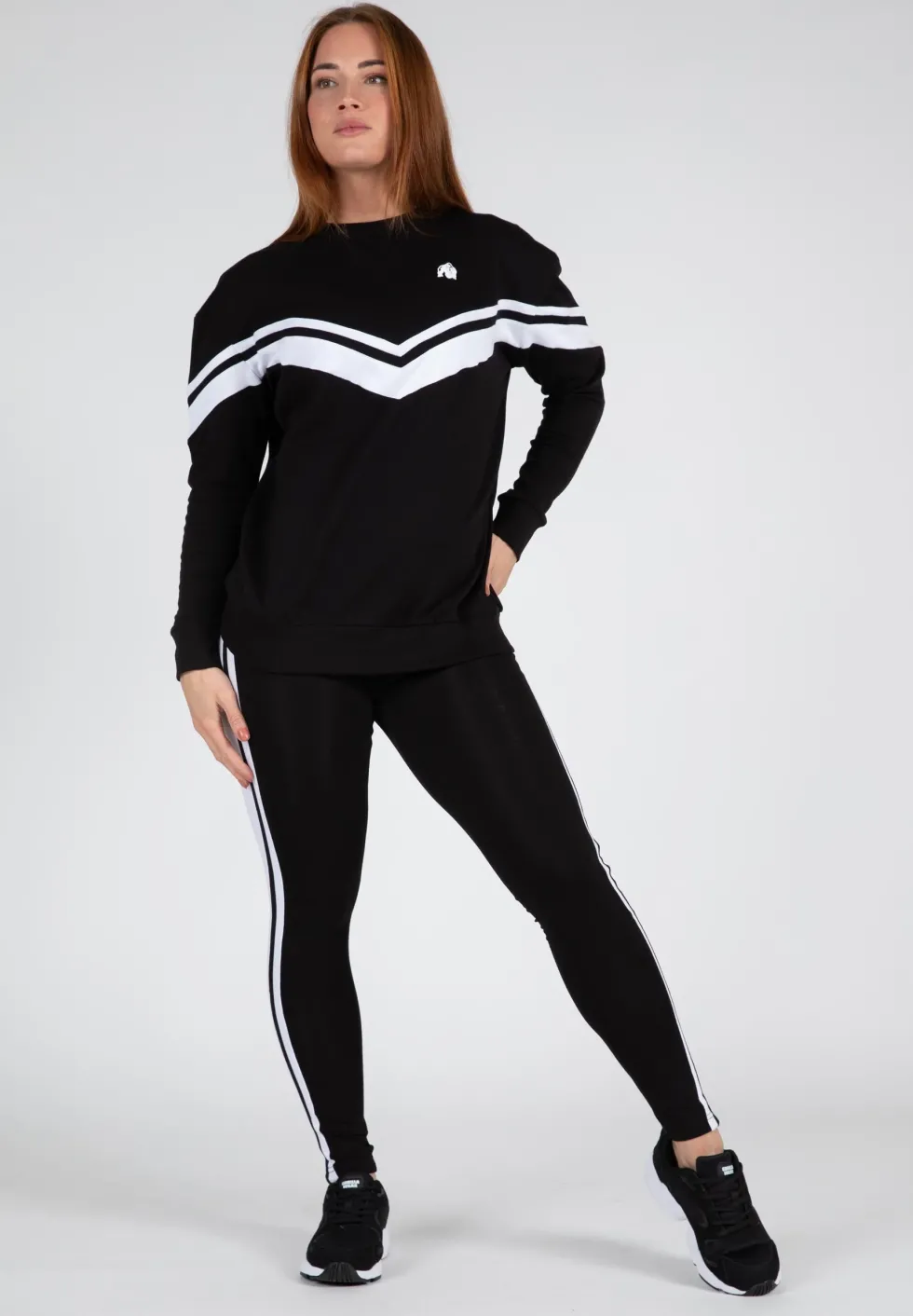Gorilla Wear Hailey Oversized Sweater - Zwart