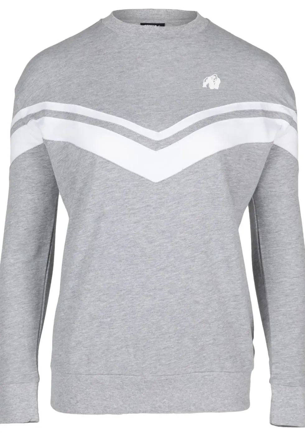 Gorilla Wear Hailey Oversized Sweater - Grijs Gemeleerd