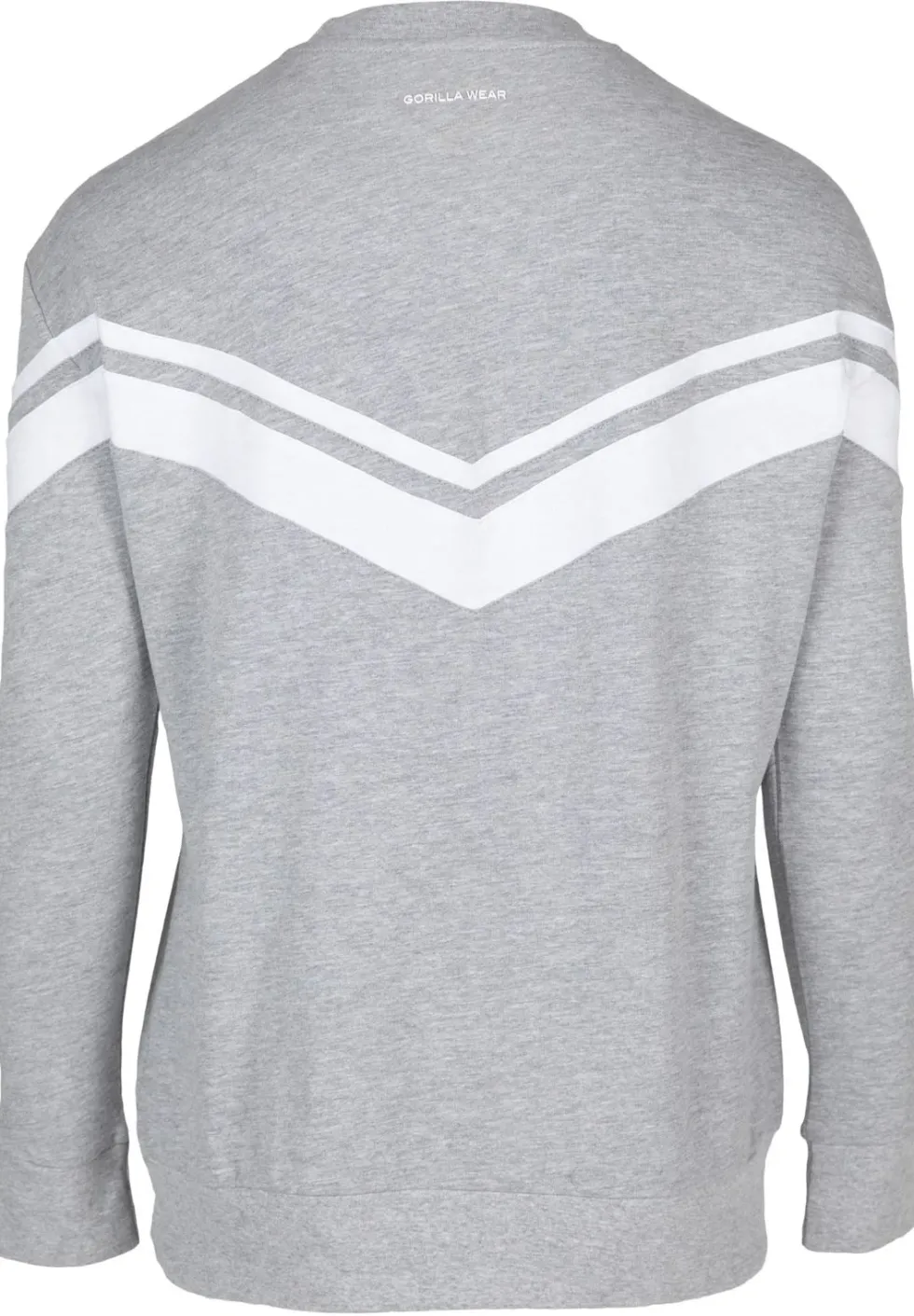 Gorilla Wear Hailey Oversized Sweater - Grijs Gemeleerd